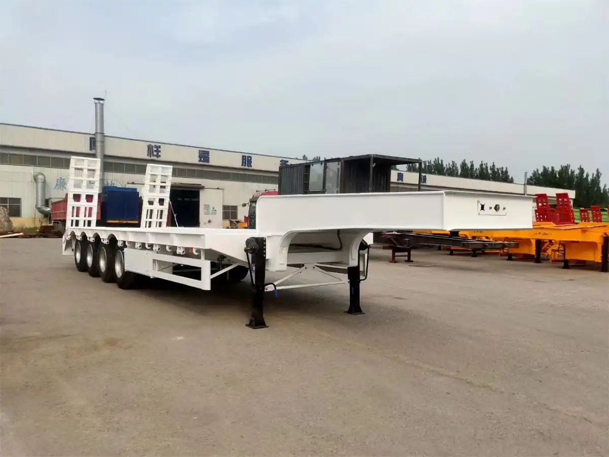 4 Axle Low Bed Trailer