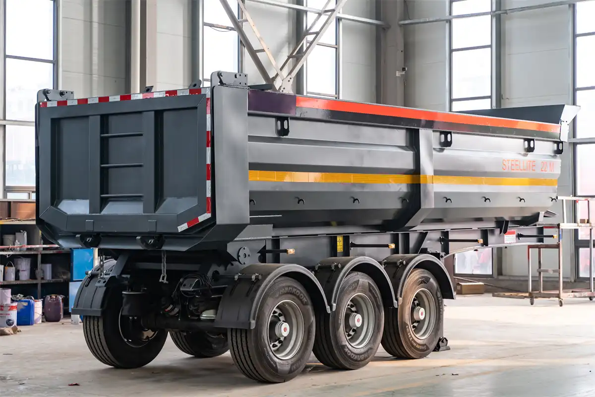 Tri Axle Tipper Trailer for Sale