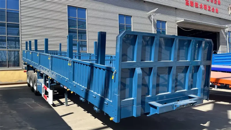 60 Ton Side Wall Trailer for Sale