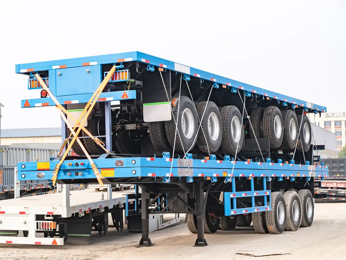 3 Axle Flatbed Trailer