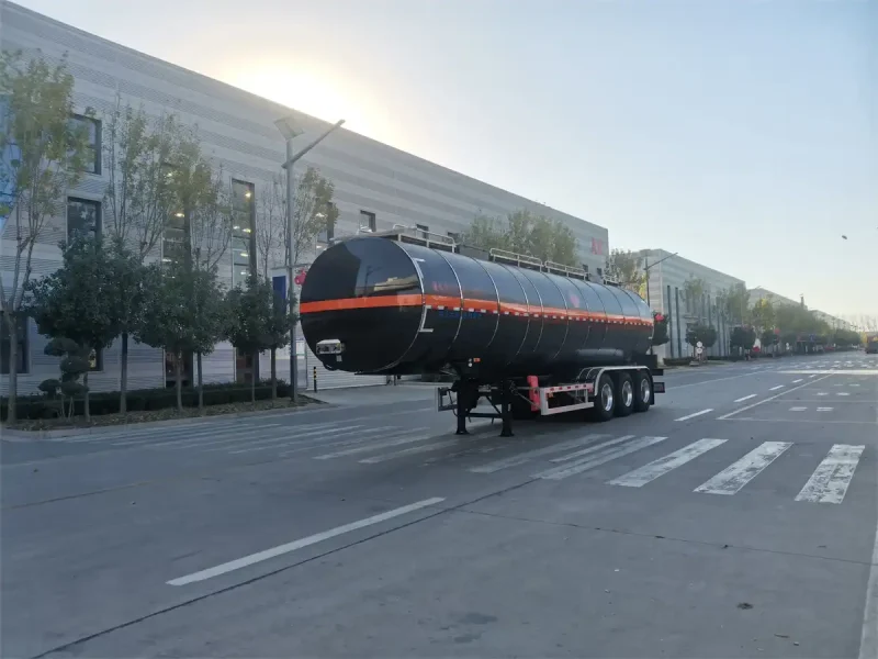 3 Axle Liquid Asphalt Tanker Trailer