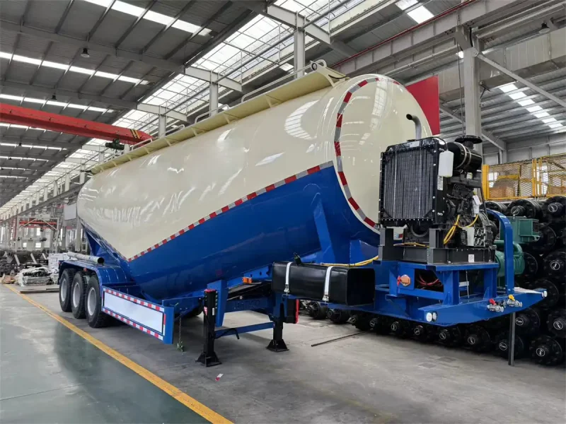 40CBM bulk cement tanker trailer