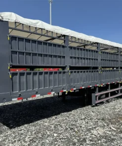 Fence Cargo Trailer with Hydraulic Lift Gate