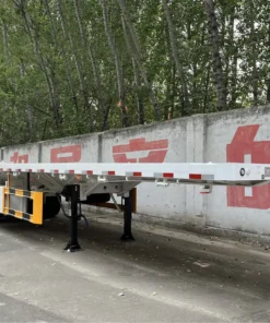 Tri Axle Flatbed Semi Trailer