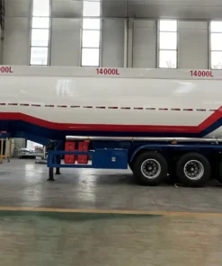 Tri Axle Stainless Steel Fuel Tanker Trailer