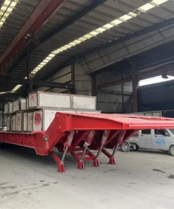 4 Axle 100 Ton Folding Gooseneck Trailer