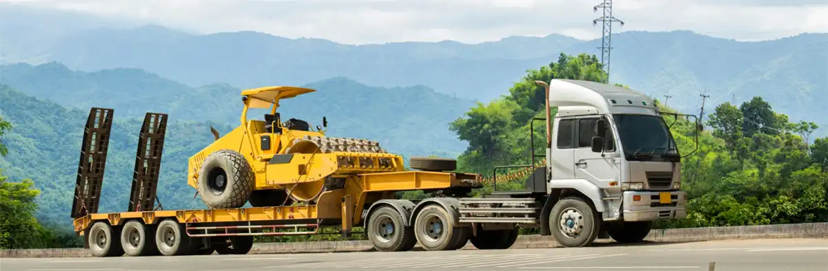 Remolque de plataforma baja-transporte1