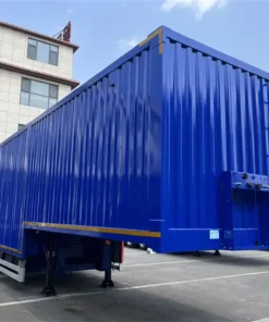 40 Ton Cargo Box Semi Trailer for Sale