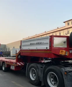 8 Axle Extendable Lowbed Trailer