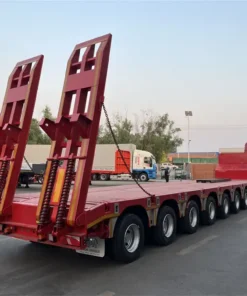 8 Axle Extendable Lowbed Trailer