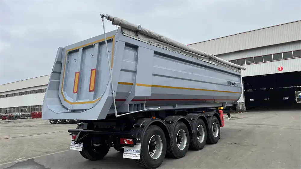 U-Shaped Tipper Trailer