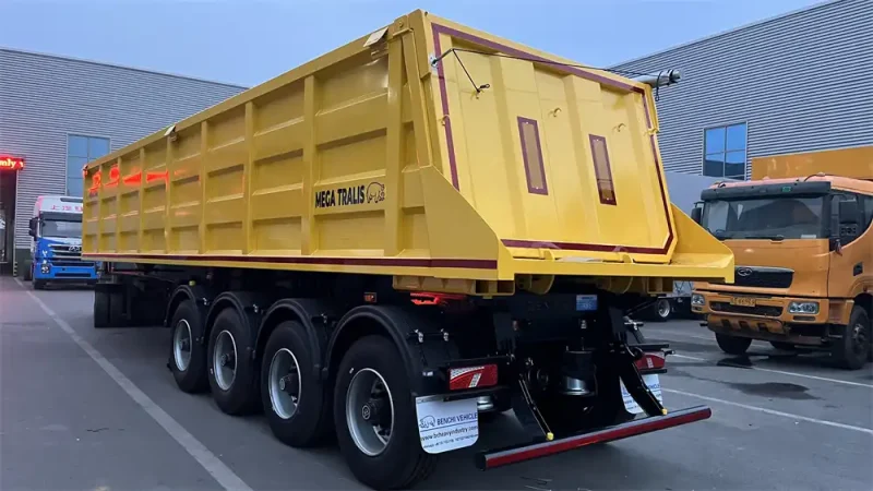 Square Dump Trailer