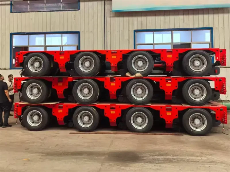 Reboque modular hidráulico