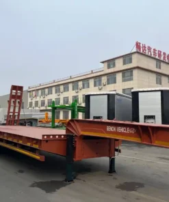 3 Axle Low Bed Semi Trailer
