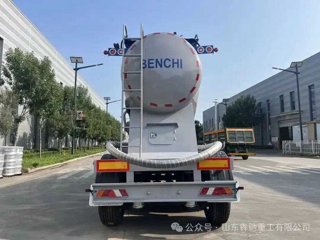Customized 5-Axle Bulk Cement Powder Tank Semi-Trailers